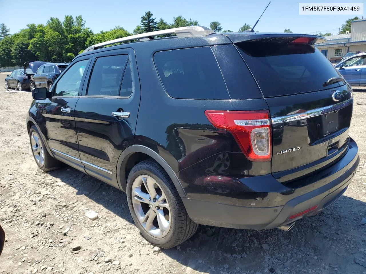 2015 Ford Explorer Limited VIN: 1FM5K7F80FGA41469 Lot: 60631664