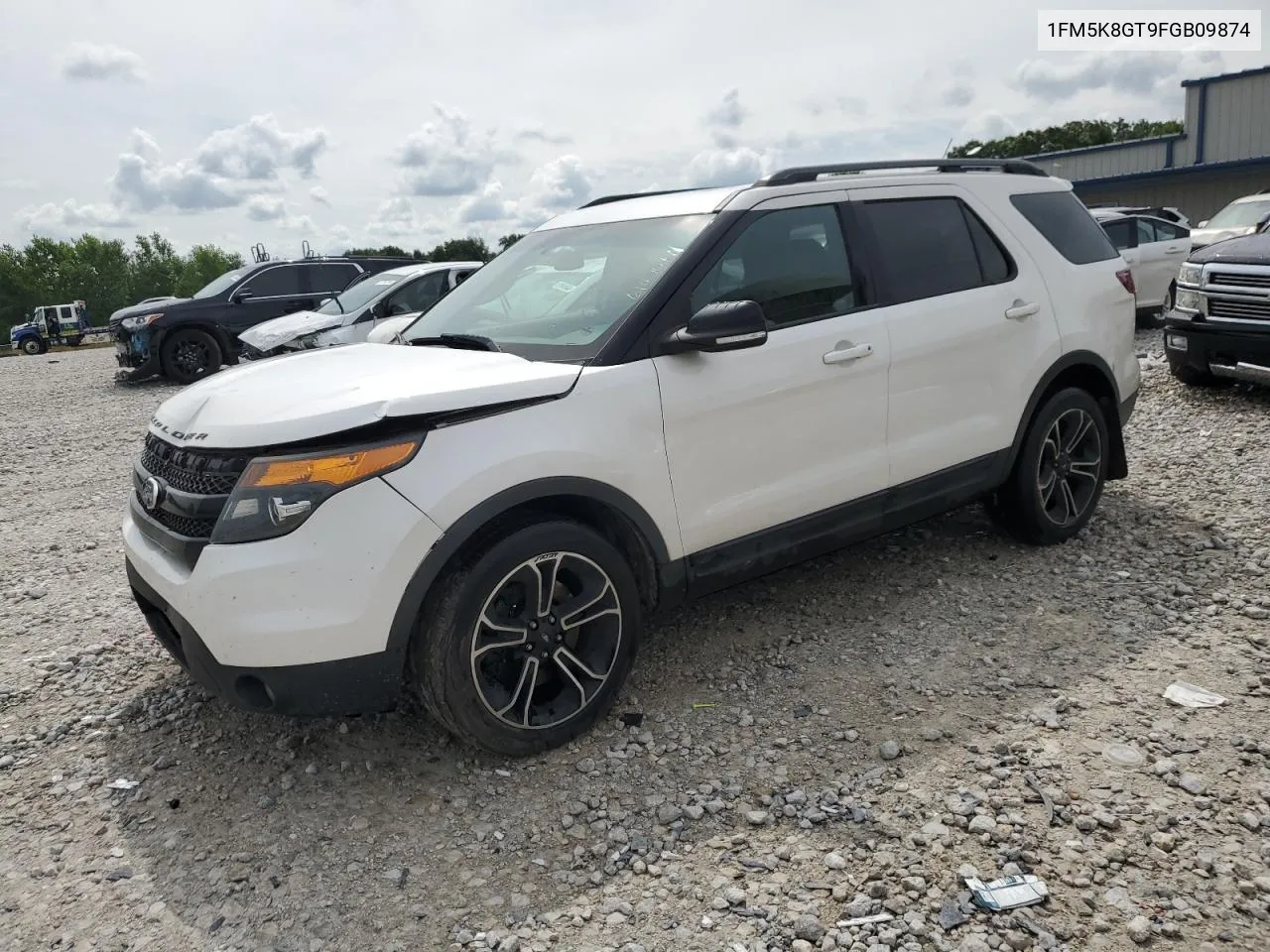 2015 Ford Explorer Sport VIN: 1FM5K8GT9FGB09874 Lot: 61570274