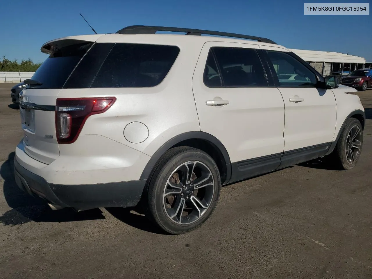 2015 Ford Explorer Sport VIN: 1FM5K8GT0FGC15954 Lot: 62961134