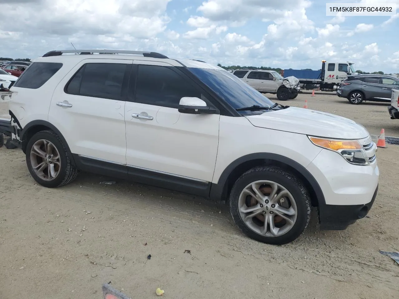 2015 Ford Explorer Limited VIN: 1FM5K8F87FGC44932 Lot: 62997024