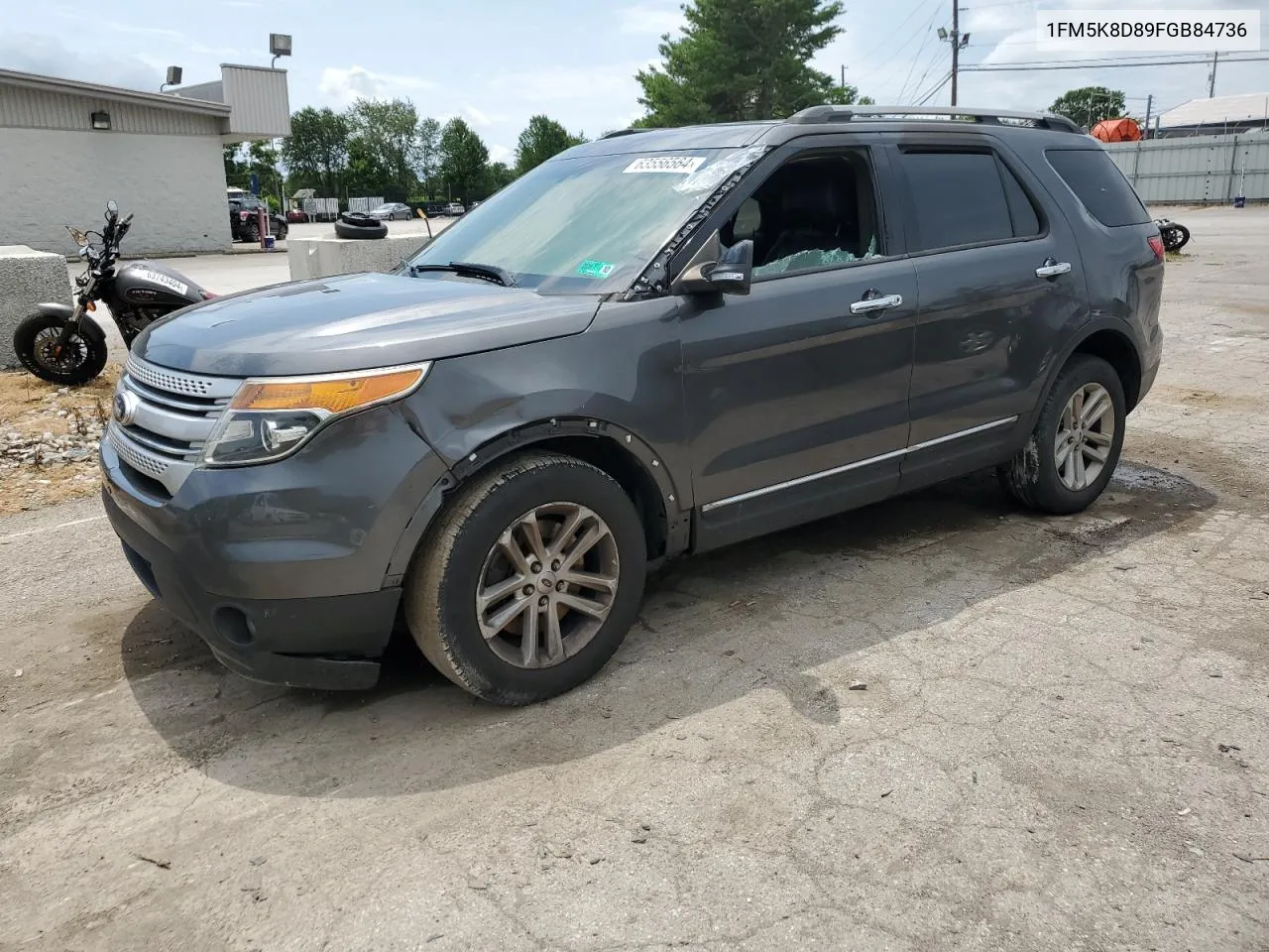 2015 Ford Explorer Xlt VIN: 1FM5K8D89FGB84736 Lot: 63556564