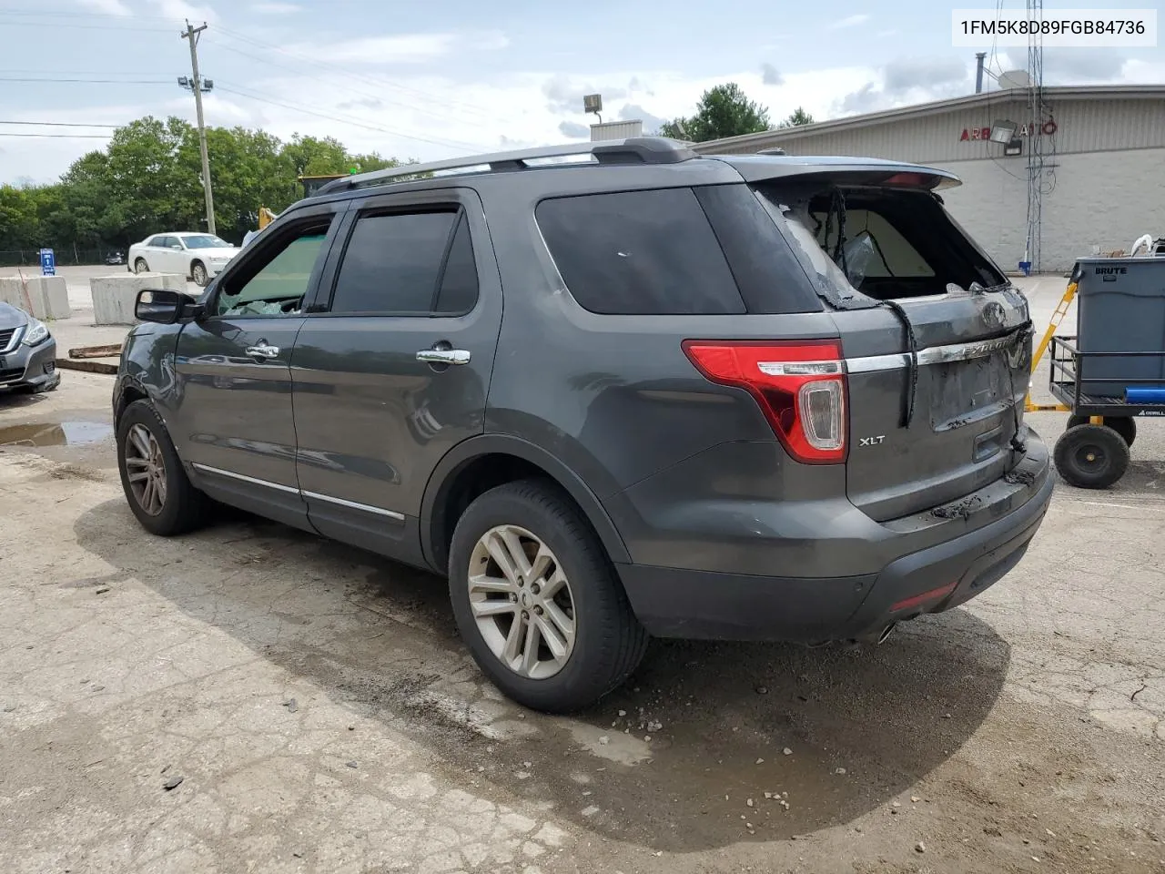 2015 Ford Explorer Xlt VIN: 1FM5K8D89FGB84736 Lot: 63556564