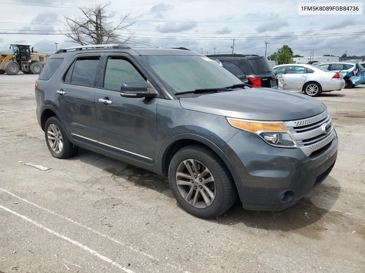 2015 Ford Explorer Xlt VIN: 1FM5K8D89FGB84736 Lot: 63556564