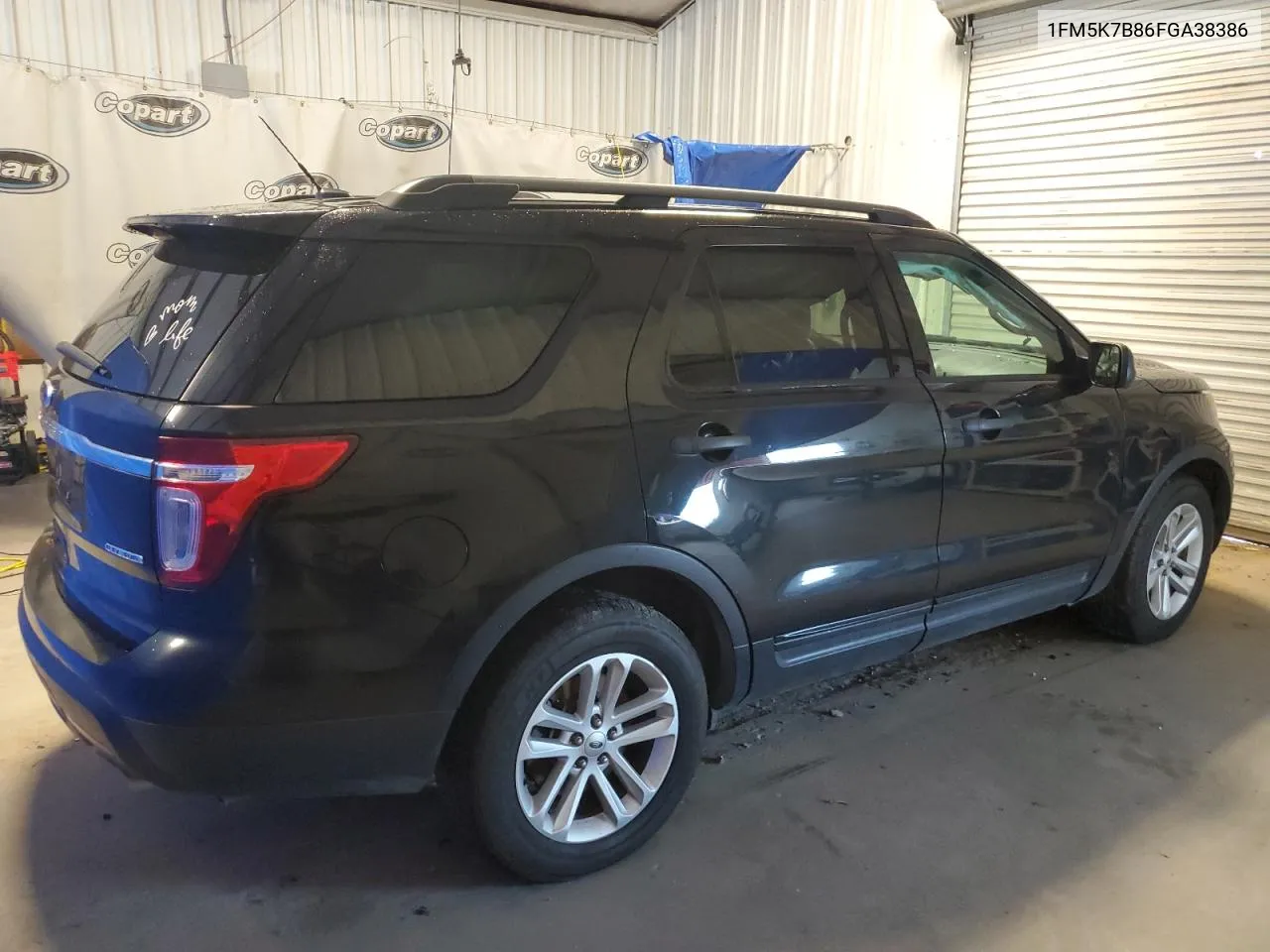 2015 Ford Explorer VIN: 1FM5K7B86FGA38386 Lot: 63661704