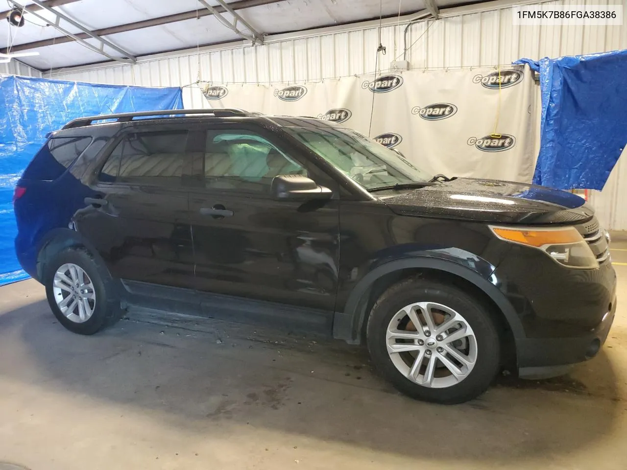 2015 Ford Explorer VIN: 1FM5K7B86FGA38386 Lot: 63661704