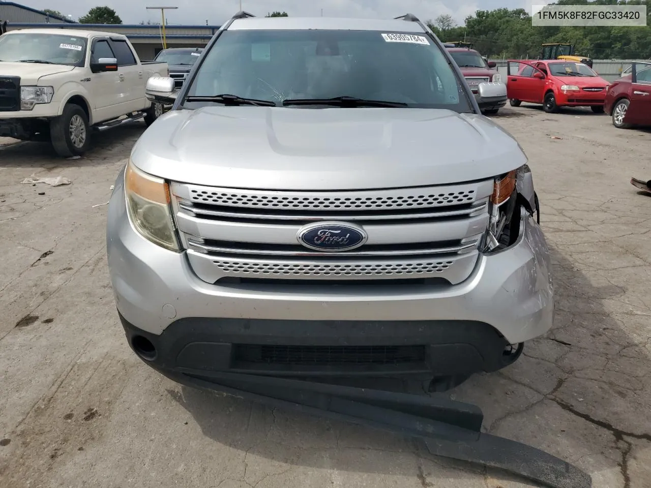 2015 Ford Explorer Limited VIN: 1FM5K8F82FGC33420 Lot: 63905784