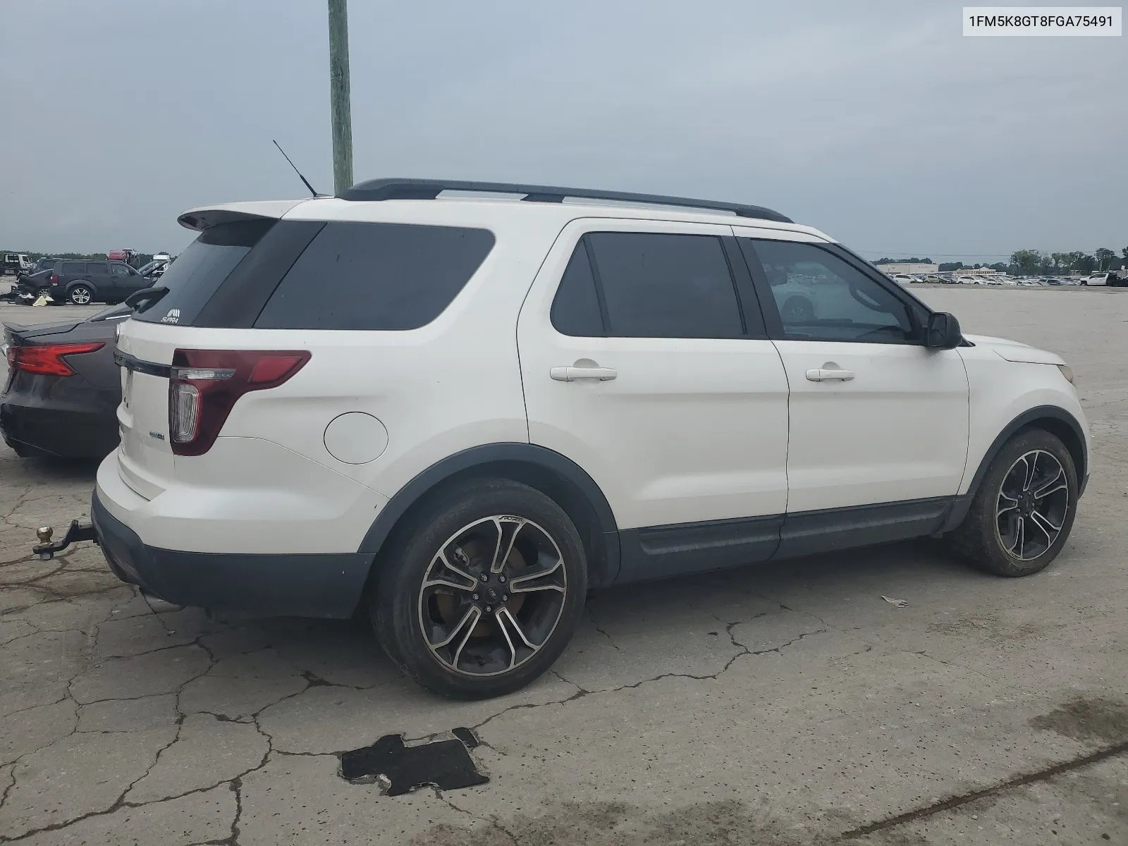 2015 Ford Explorer Sport VIN: 1FM5K8GT8FGA75491 Lot: 64260984