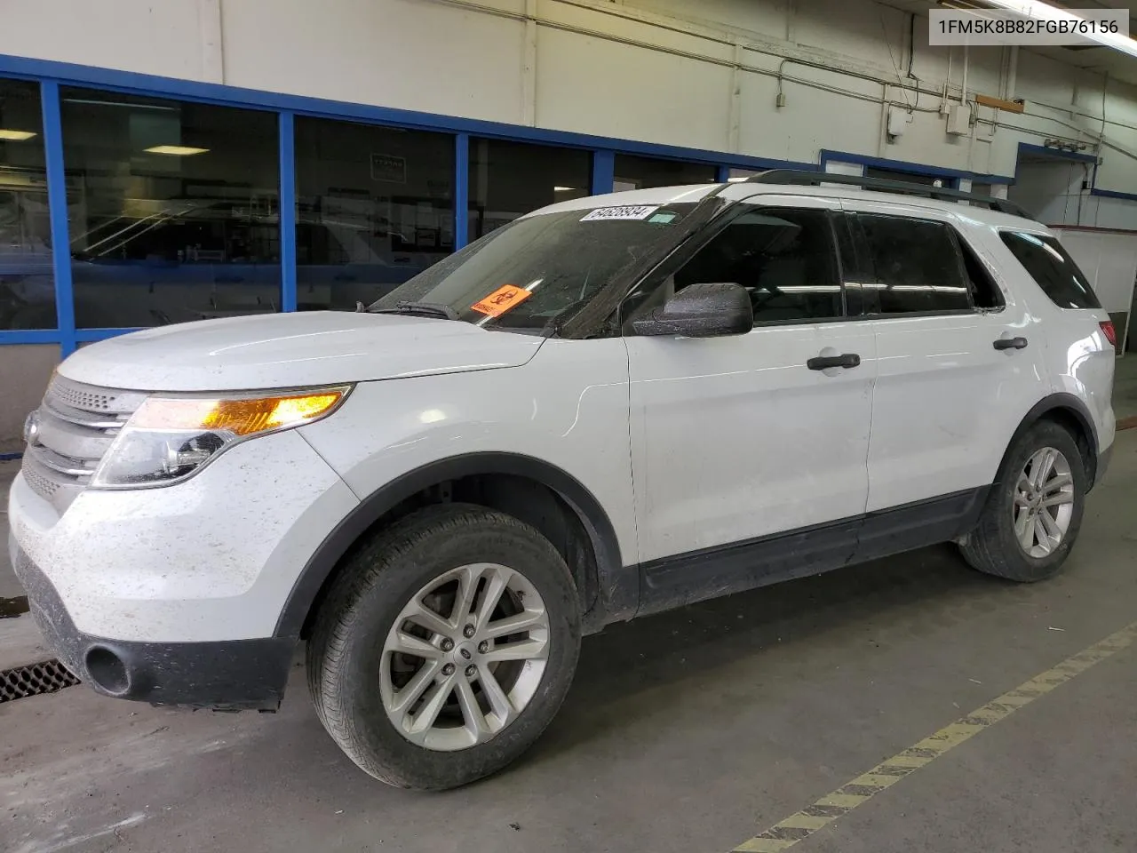 2015 Ford Explorer VIN: 1FM5K8B82FGB76156 Lot: 64628934