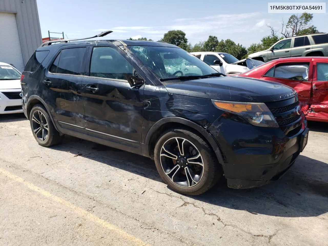 1FM5K8GTXFGA54691 2015 Ford Explorer Sport