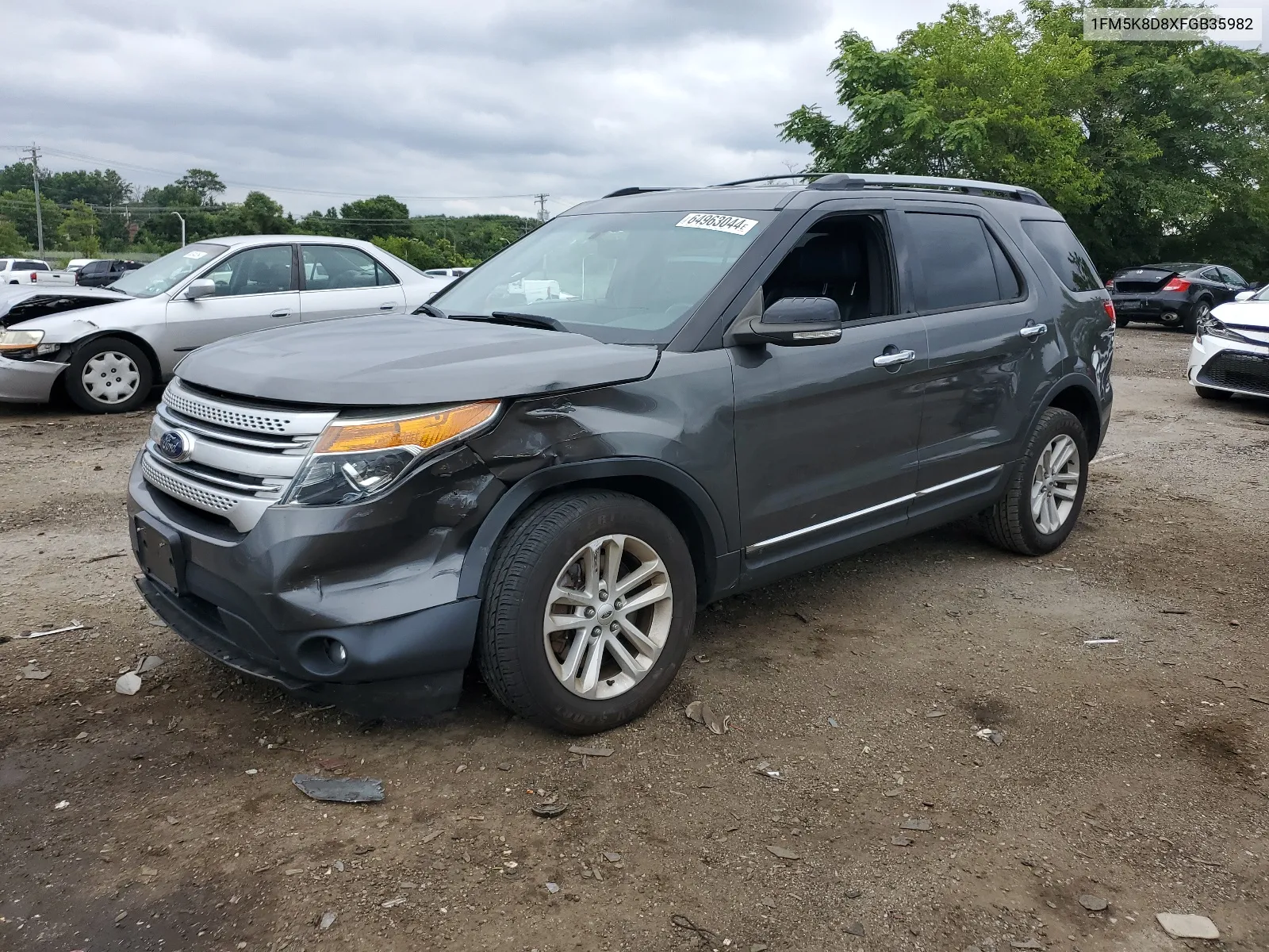 2015 Ford Explorer Xlt VIN: 1FM5K8D8XFGB35982 Lot: 64963044