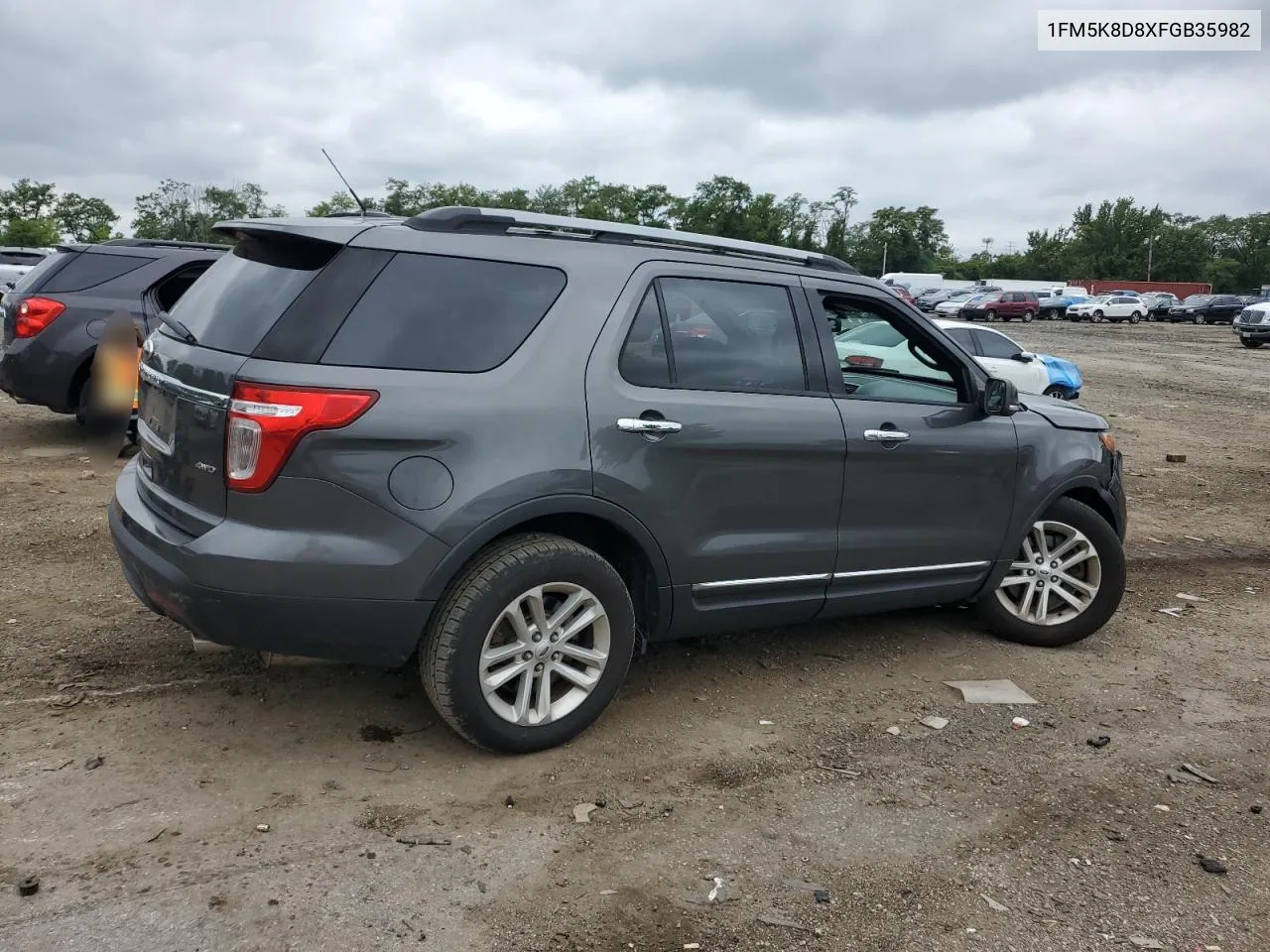 2015 Ford Explorer Xlt VIN: 1FM5K8D8XFGB35982 Lot: 64963044