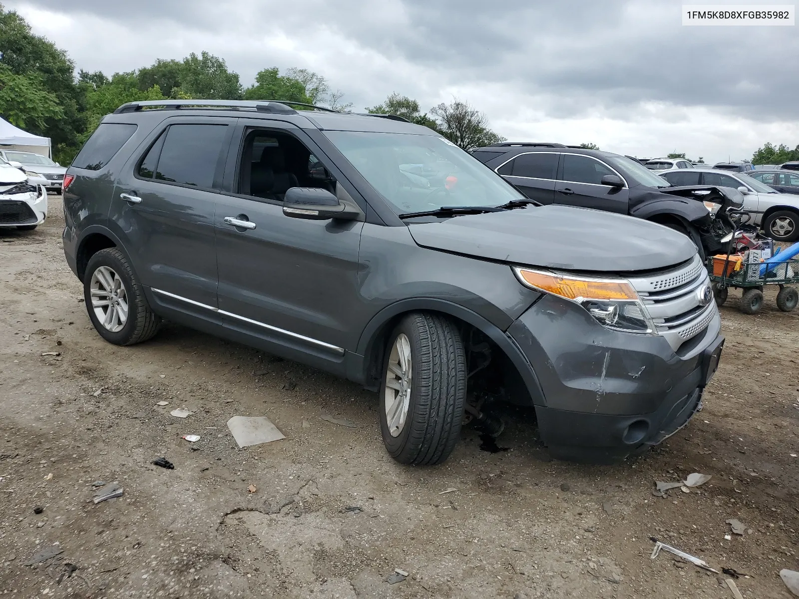 2015 Ford Explorer Xlt VIN: 1FM5K8D8XFGB35982 Lot: 64963044