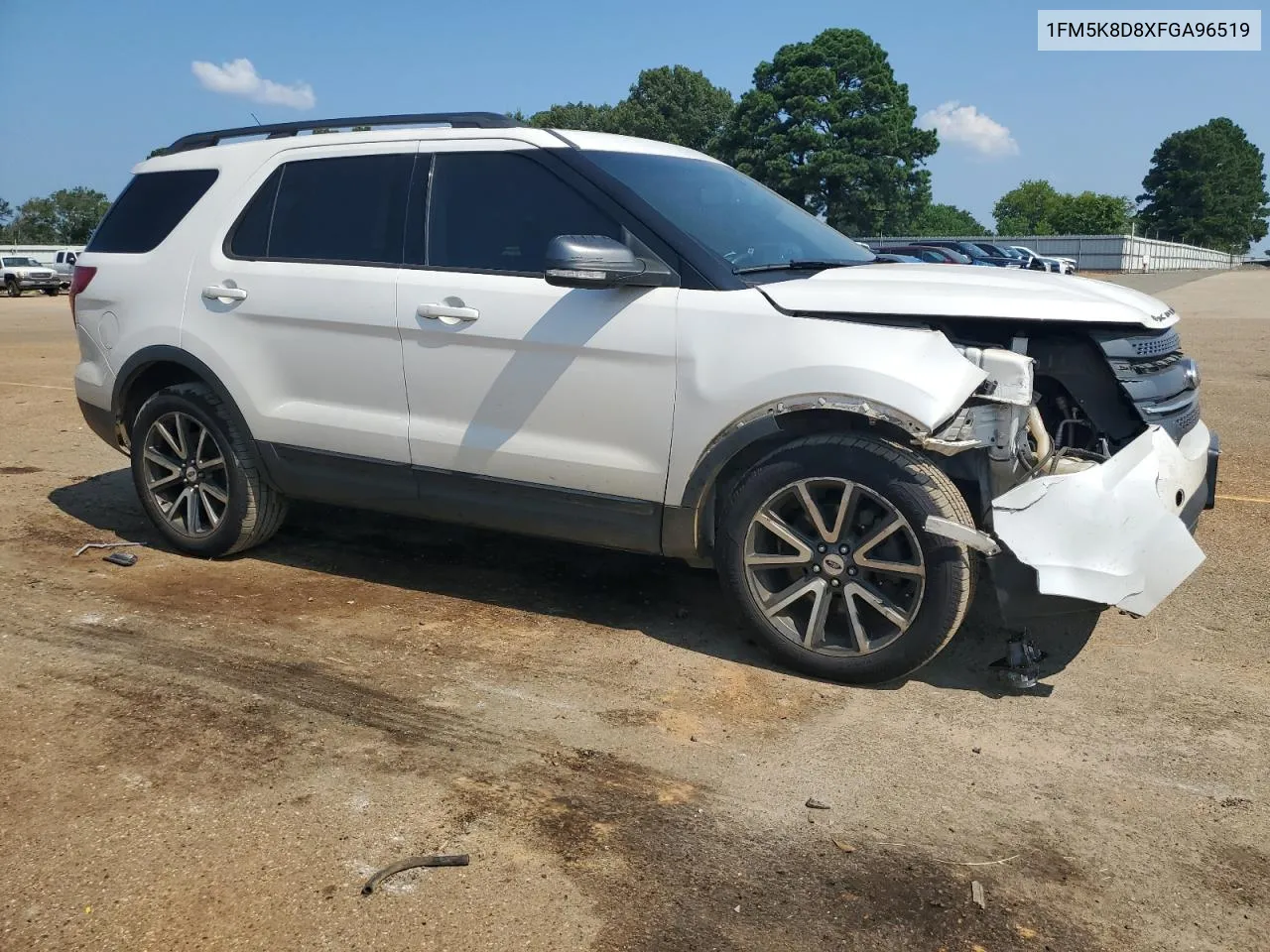 2015 Ford Explorer Xlt VIN: 1FM5K8D8XFGA96519 Lot: 65083484