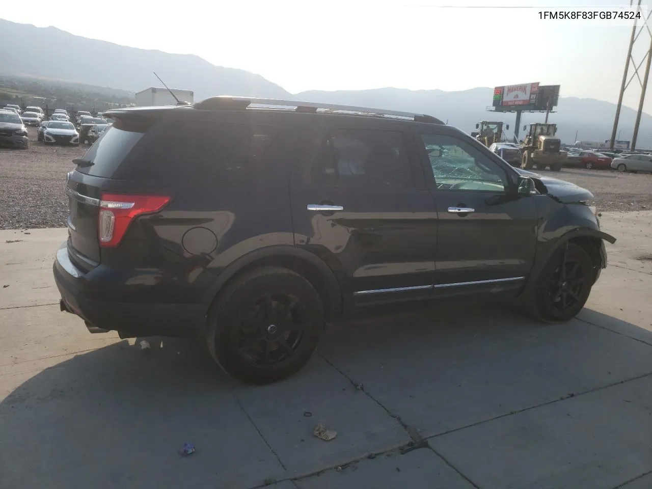 2015 Ford Explorer Limited VIN: 1FM5K8F83FGB74524 Lot: 65239224