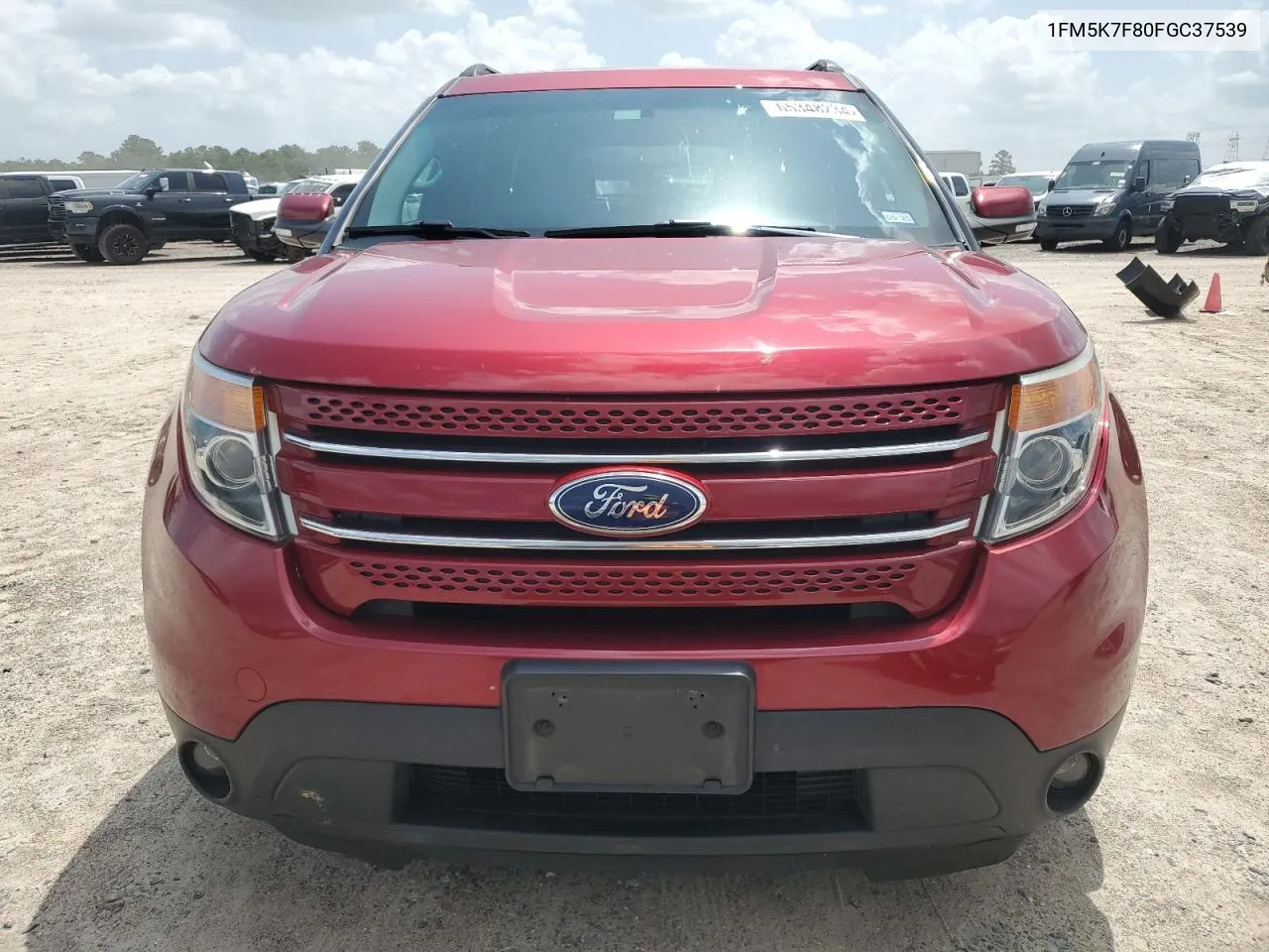 1FM5K7F80FGC37539 2015 Ford Explorer Limited