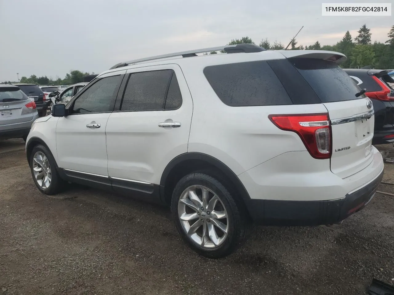 2015 Ford Explorer Limited VIN: 1FM5K8F82FGC42814 Lot: 65564794