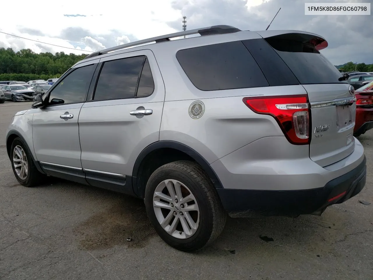 2015 Ford Explorer Xlt VIN: 1FM5K8D86FGC60798 Lot: 65568244