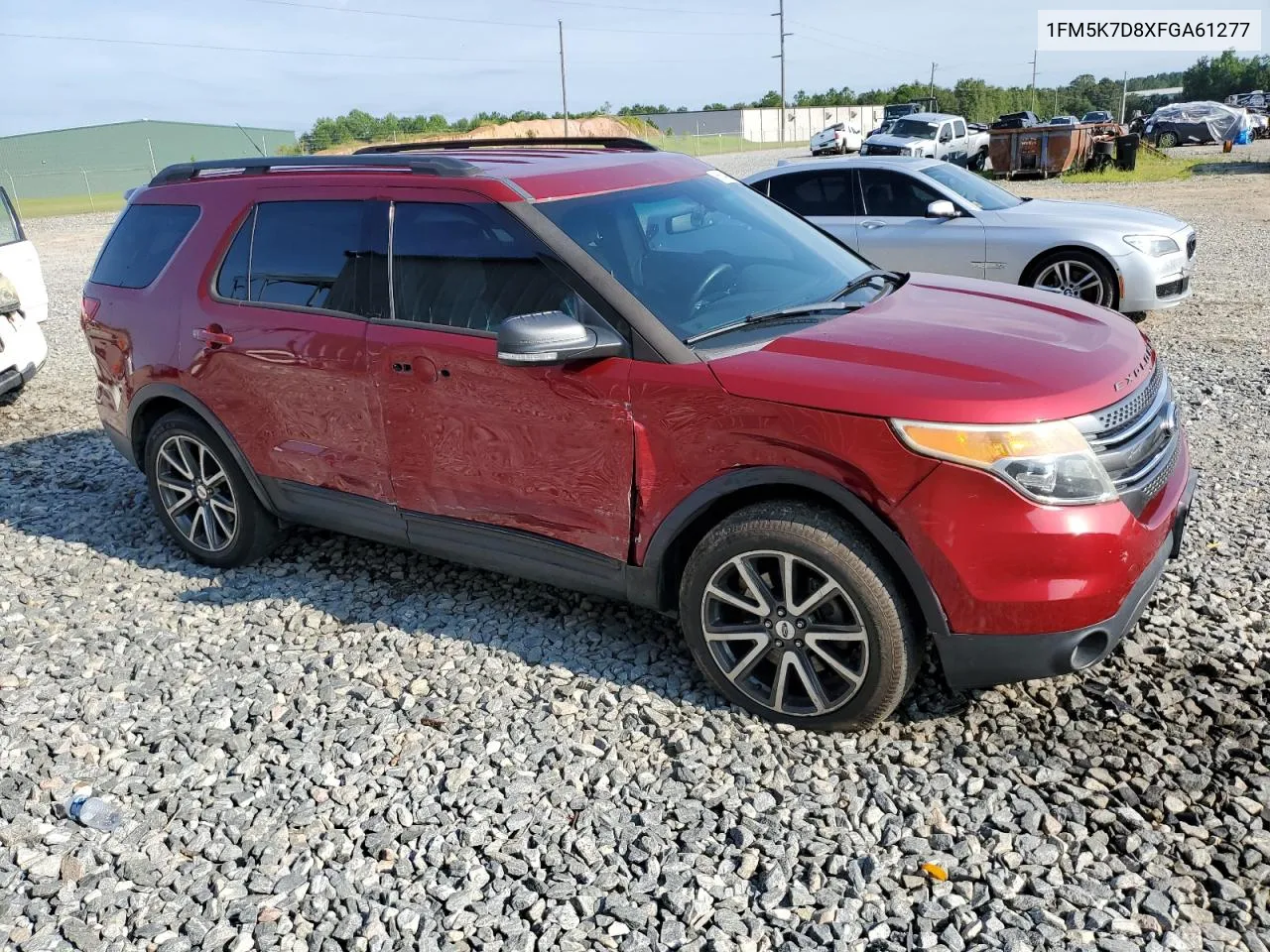 2015 Ford Explorer Xlt VIN: 1FM5K7D8XFGA61277 Lot: 65644854