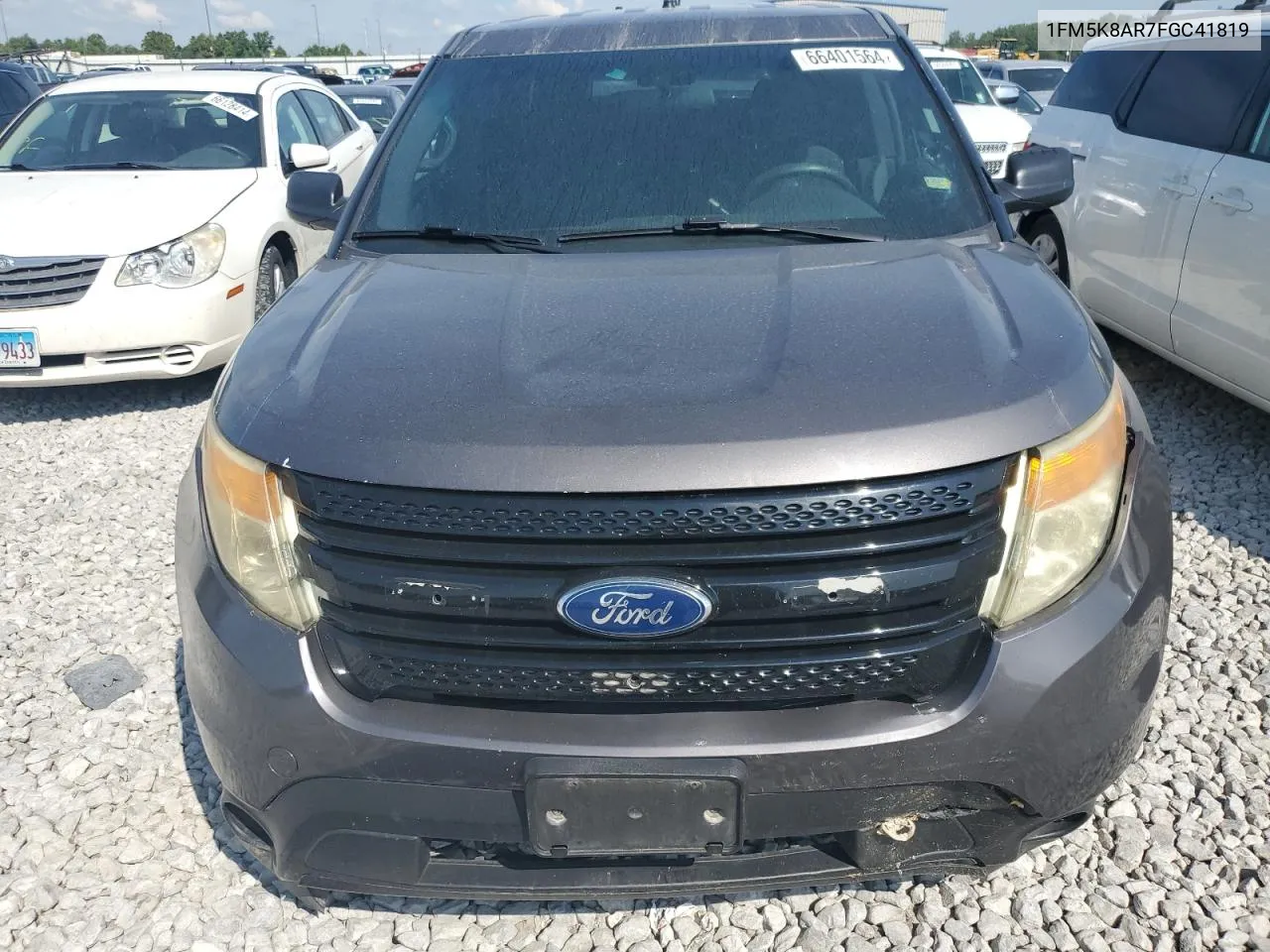 1FM5K8AR7FGC41819 2015 Ford Explorer Police Interceptor