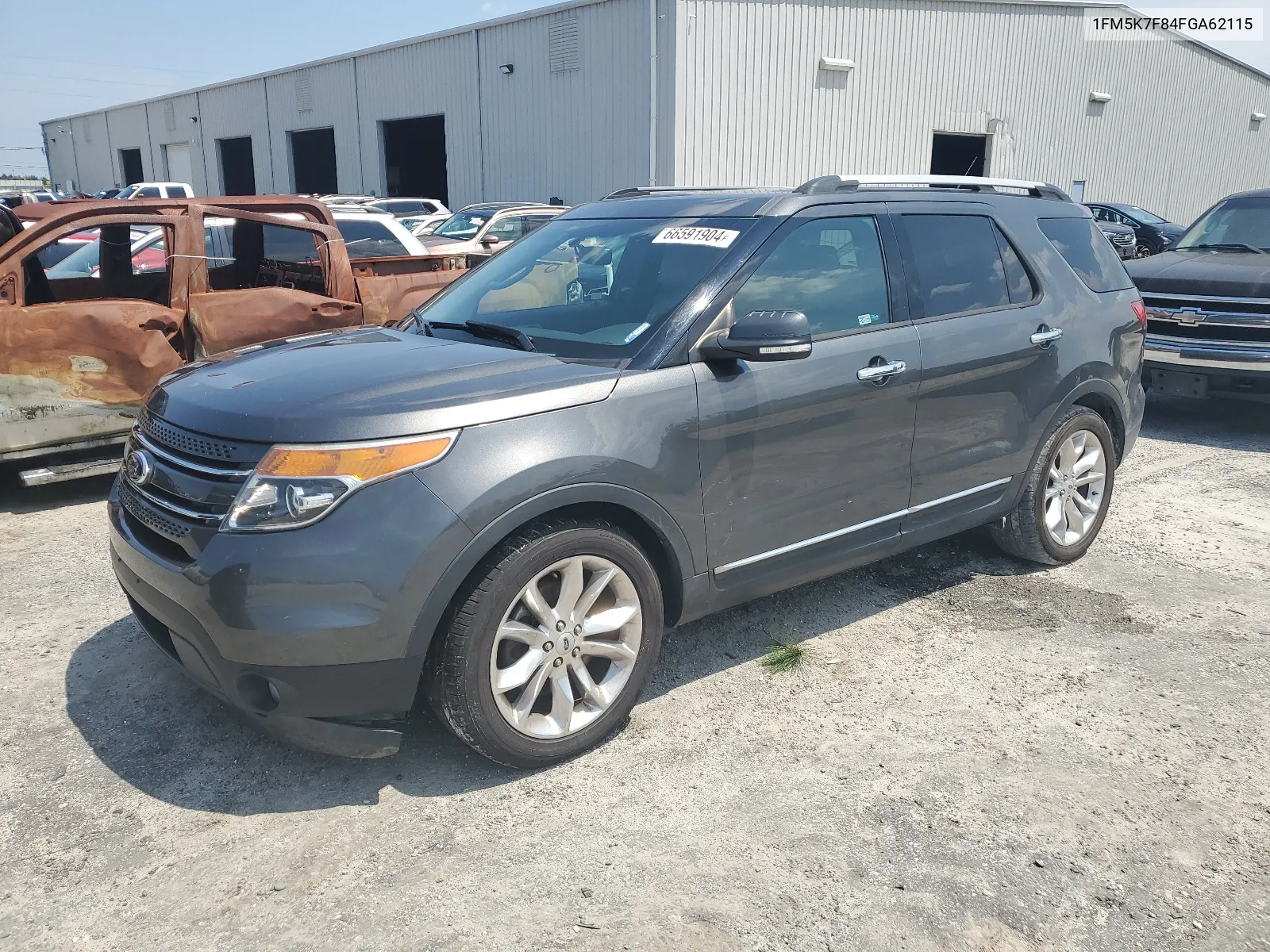 2015 Ford Explorer Limited VIN: 1FM5K7F84FGA62115 Lot: 66591904