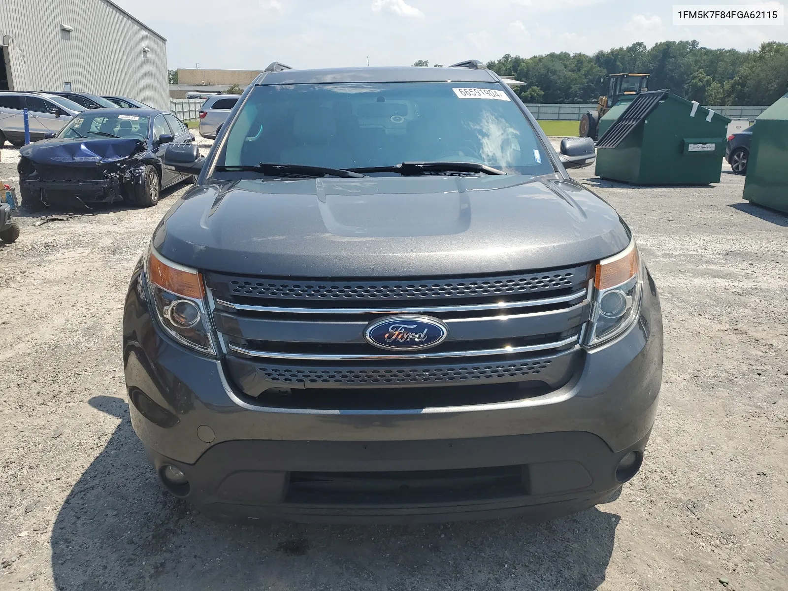 2015 Ford Explorer Limited VIN: 1FM5K7F84FGA62115 Lot: 66591904