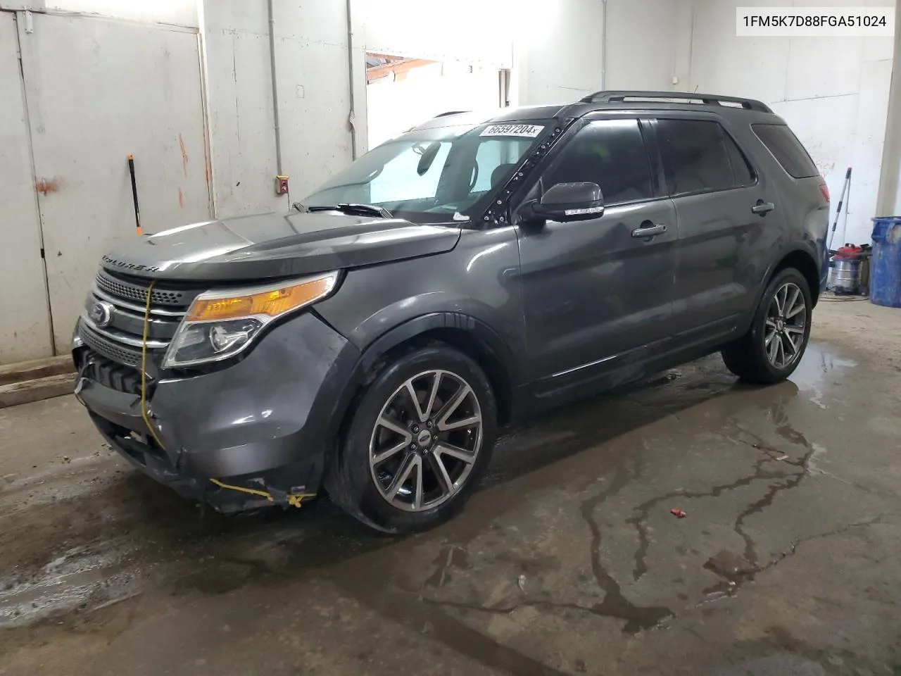 2015 Ford Explorer Xlt VIN: 1FM5K7D88FGA51024 Lot: 66597204