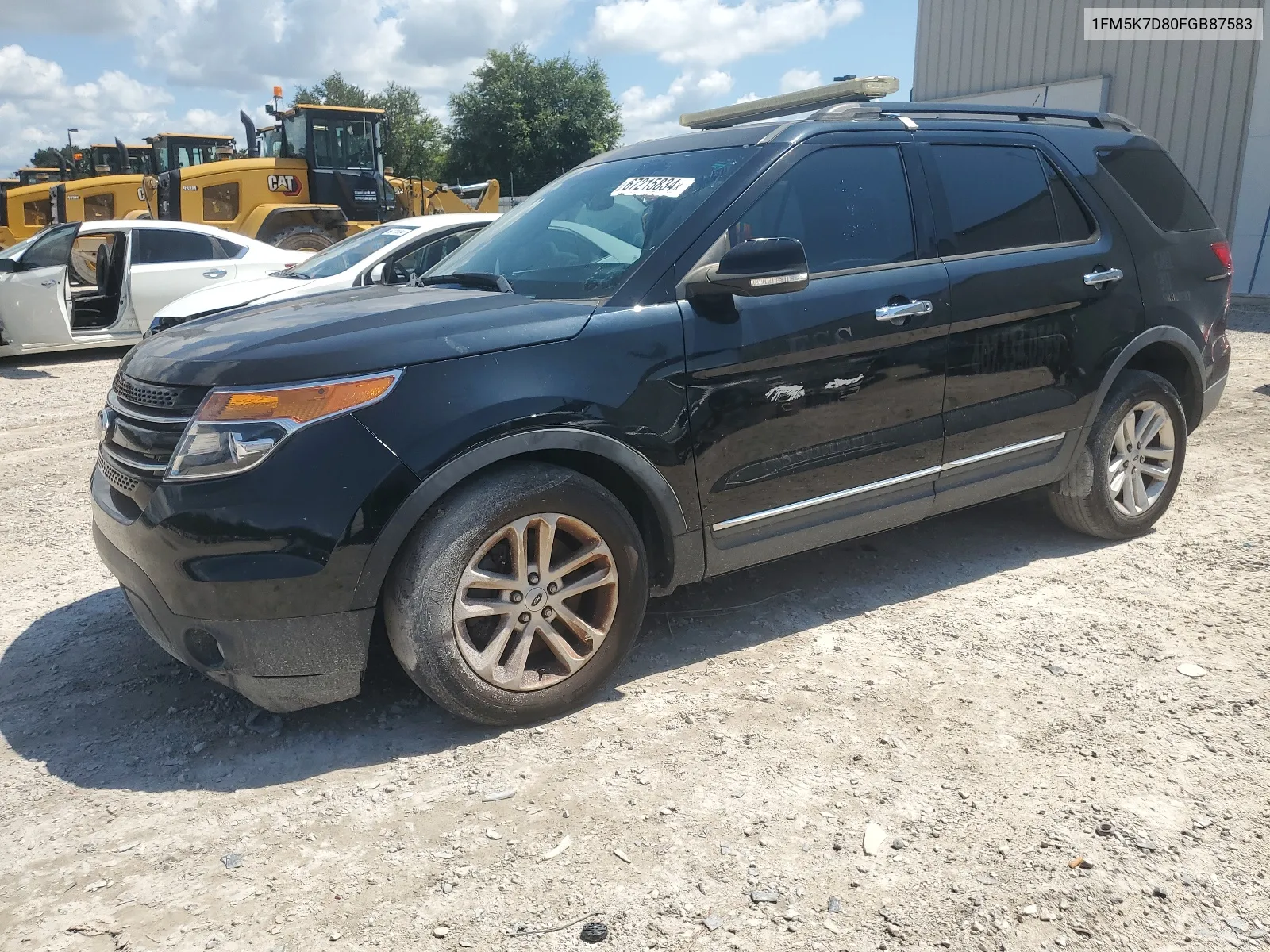 1FM5K7D80FGB87583 2015 Ford Explorer Xlt