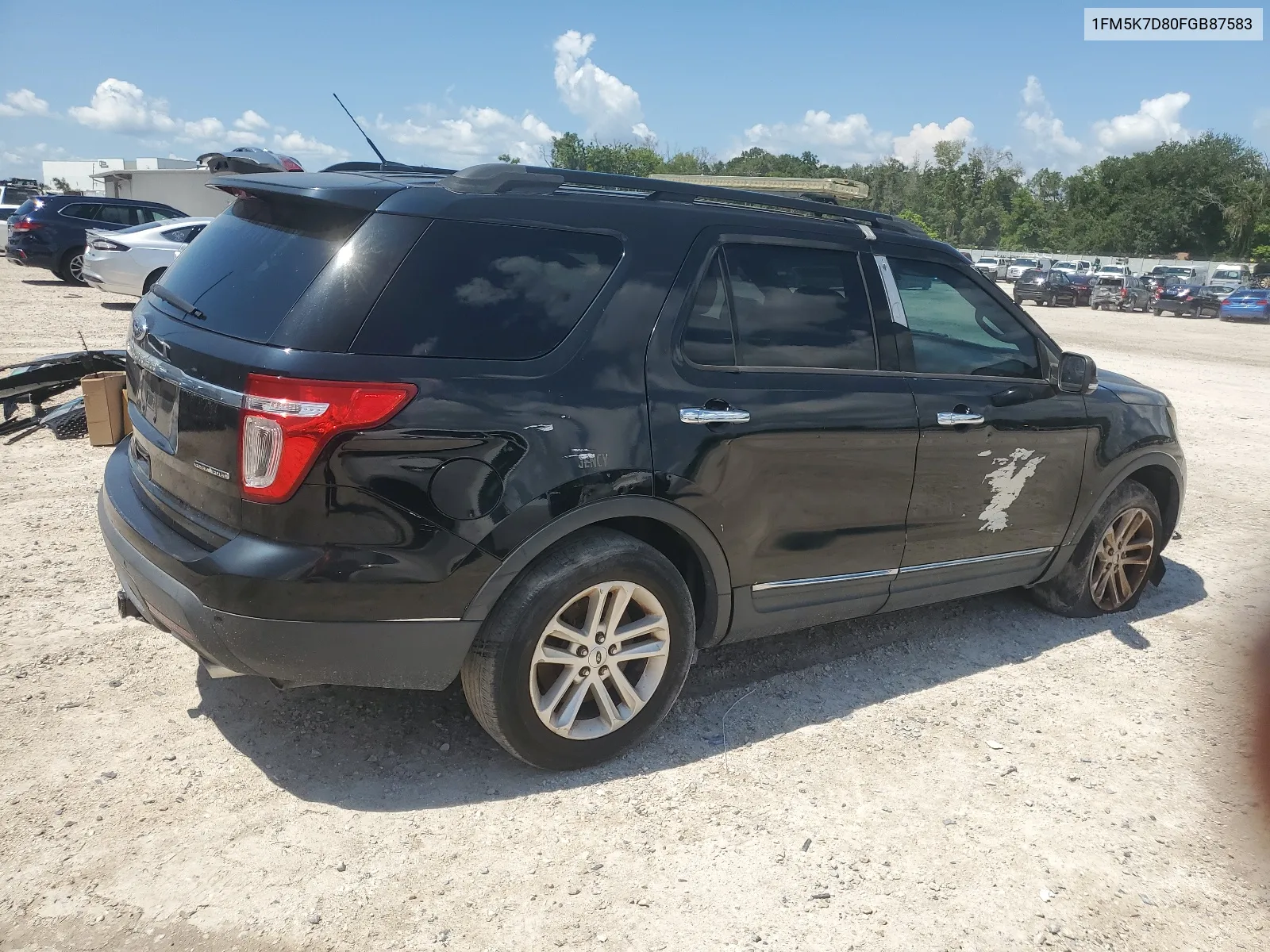 2015 Ford Explorer Xlt VIN: 1FM5K7D80FGB87583 Lot: 67215834