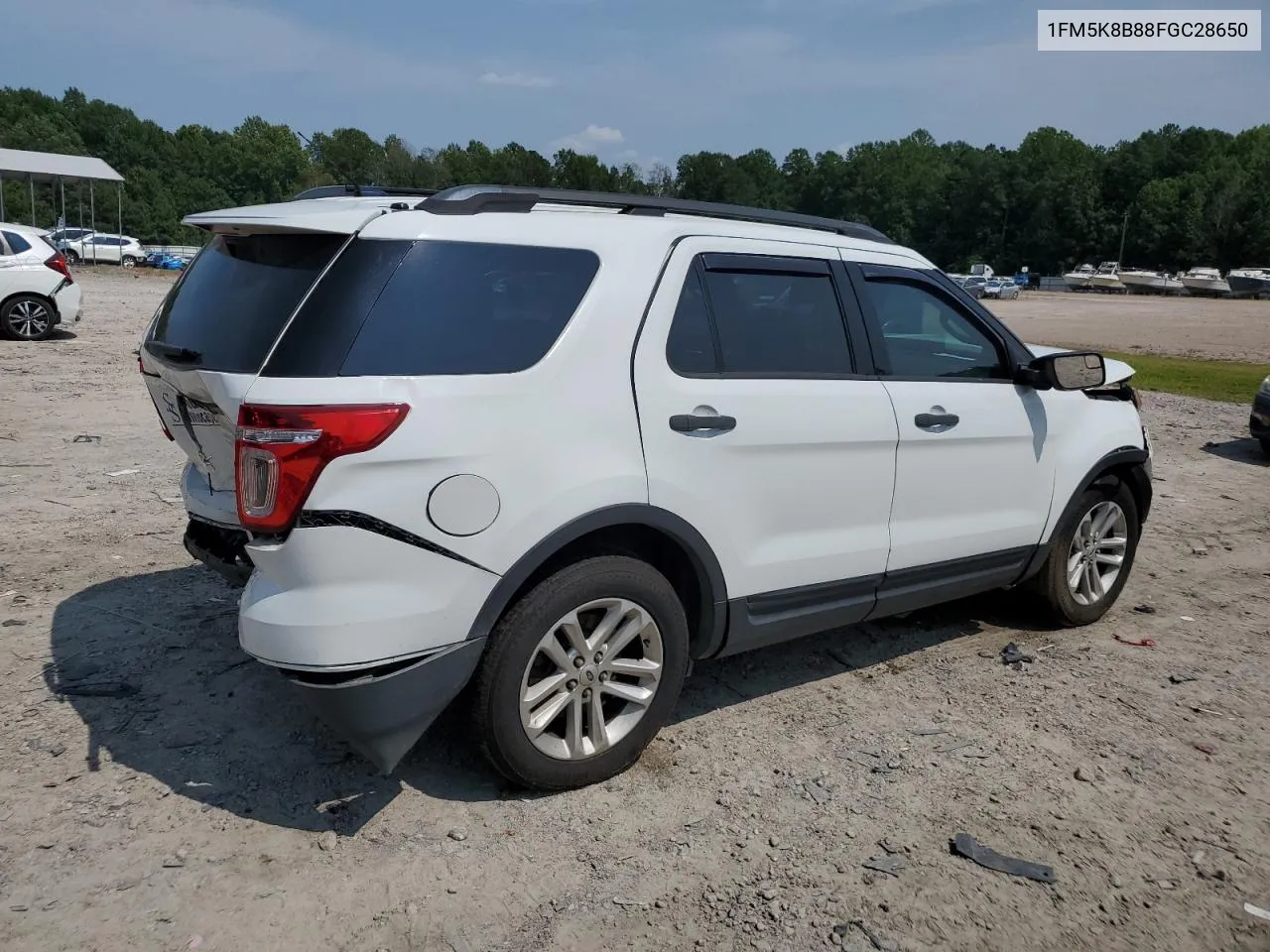 2015 Ford Explorer VIN: 1FM5K8B88FGC28650 Lot: 67585344