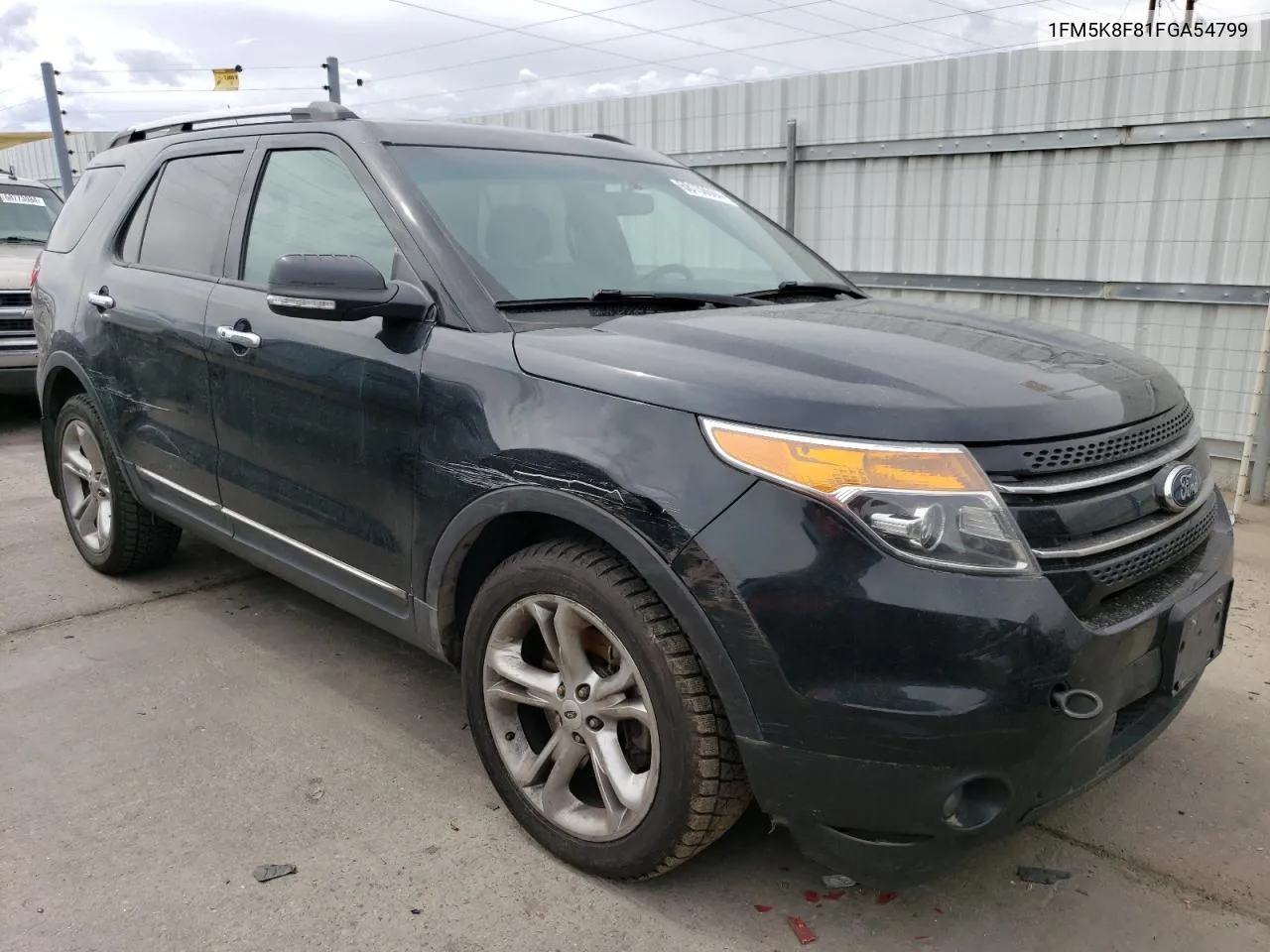 2015 Ford Explorer Limited VIN: 1FM5K8F81FGA54799 Lot: 68130664