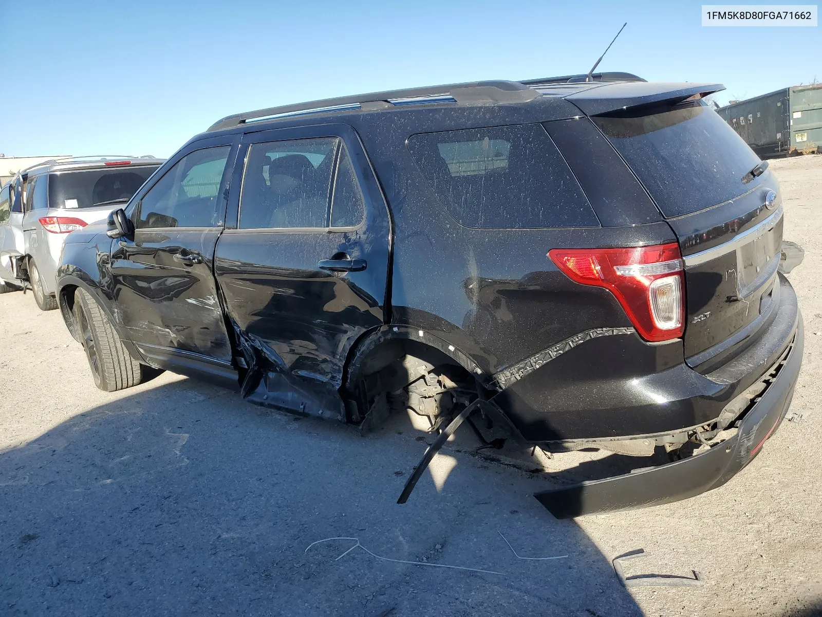 2015 Ford Explorer Xlt VIN: 1FM5K8D80FGA71662 Lot: 68258454