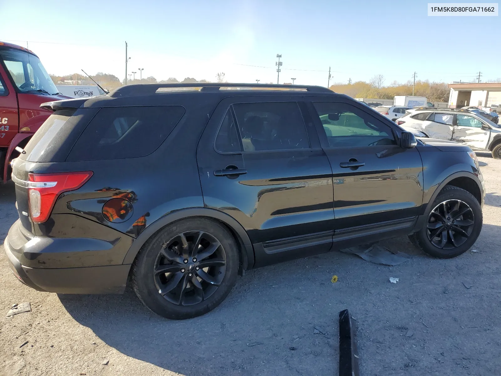 1FM5K8D80FGA71662 2015 Ford Explorer Xlt