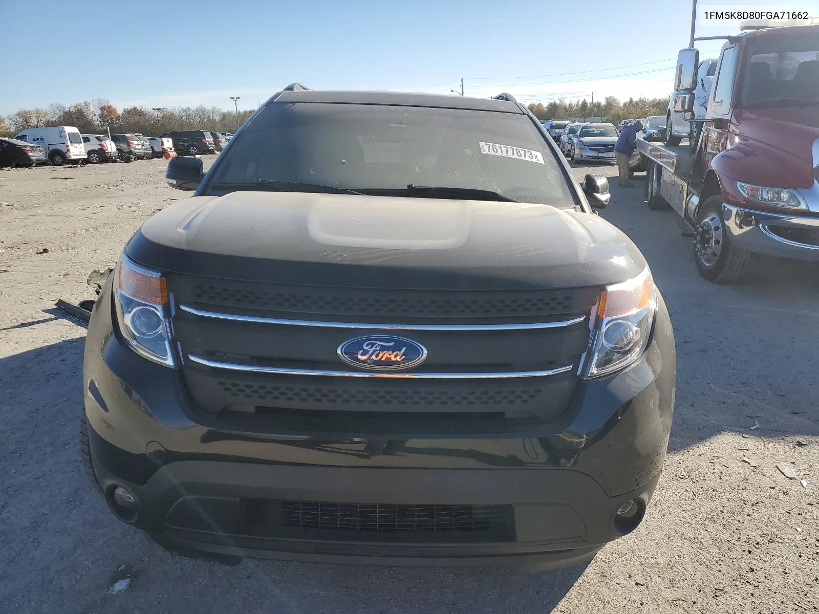 1FM5K8D80FGA71662 2015 Ford Explorer Xlt