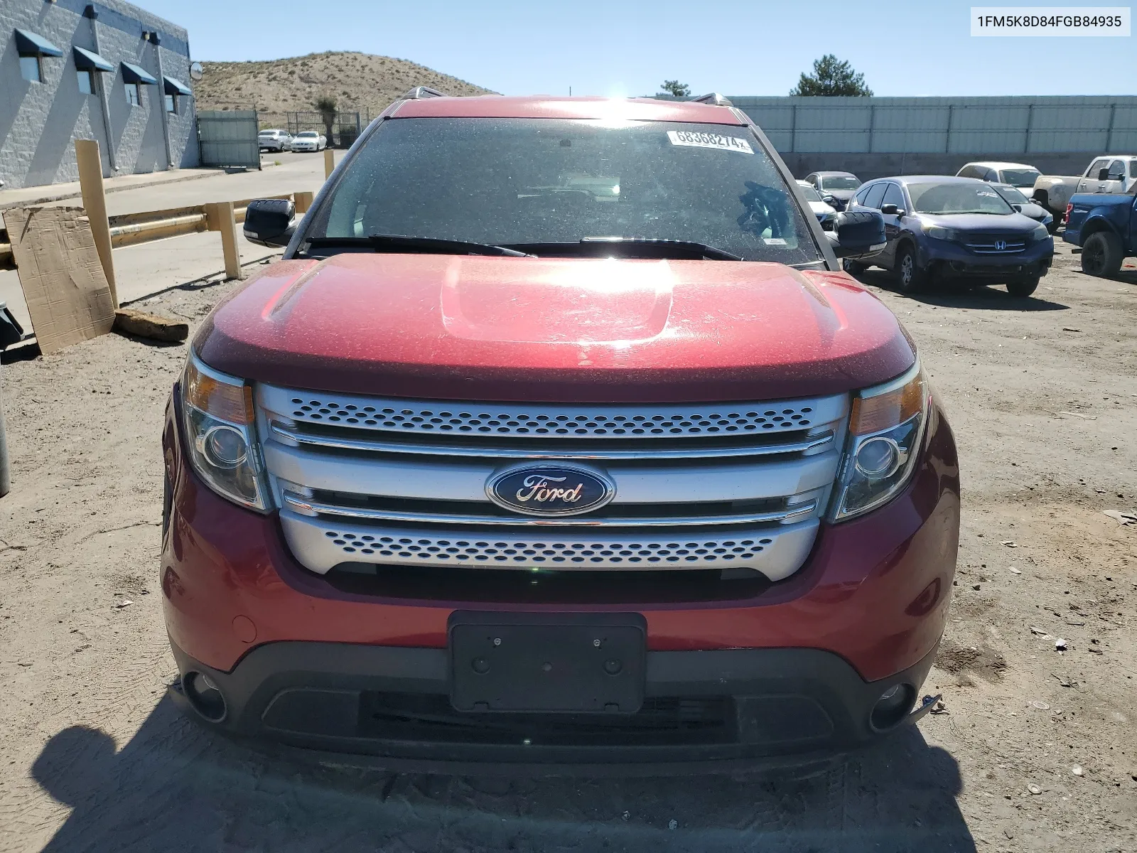 1FM5K8D84FGB84935 2015 Ford Explorer Xlt