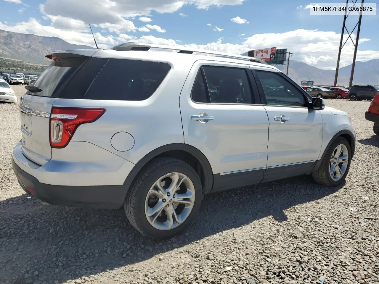 1FM5K7F84FGA66875 2015 Ford Explorer Limited