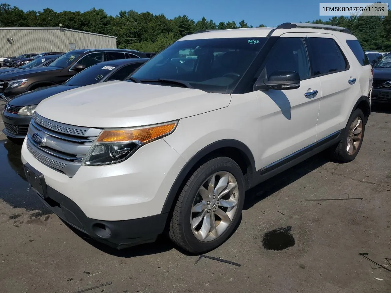 2015 Ford Explorer Xlt VIN: 1FM5K8D87FGA11359 Lot: 68822794