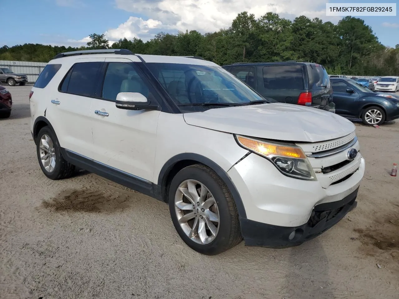 2015 Ford Explorer Limited VIN: 1FM5K7F82FGB29245 Lot: 68857434