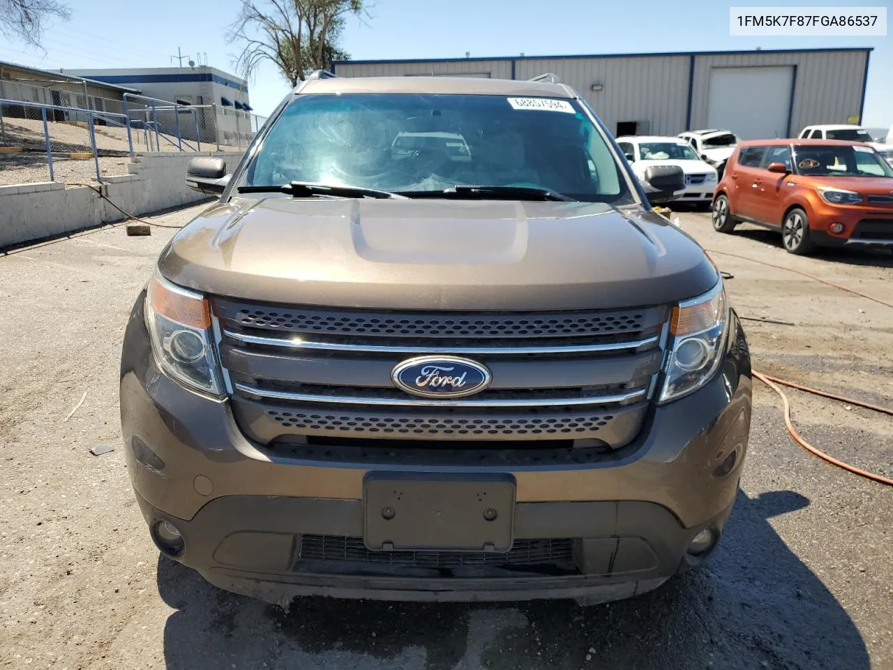 1FM5K7F87FGA86537 2015 Ford Explorer Limited