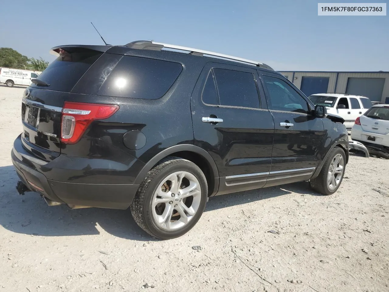 1FM5K7F80FGC37363 2015 Ford Explorer Limited