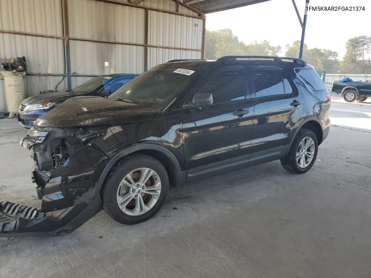 2015 Ford Explorer Police Interceptor VIN: 1FM5K8AR2FGA21374 Lot: 69030364