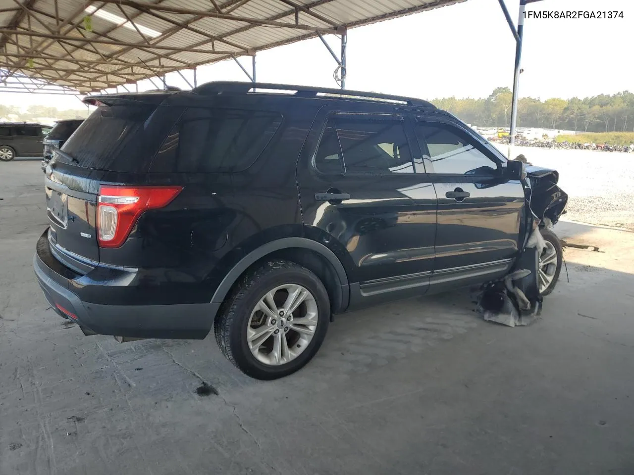 2015 Ford Explorer Police Interceptor VIN: 1FM5K8AR2FGA21374 Lot: 69030364