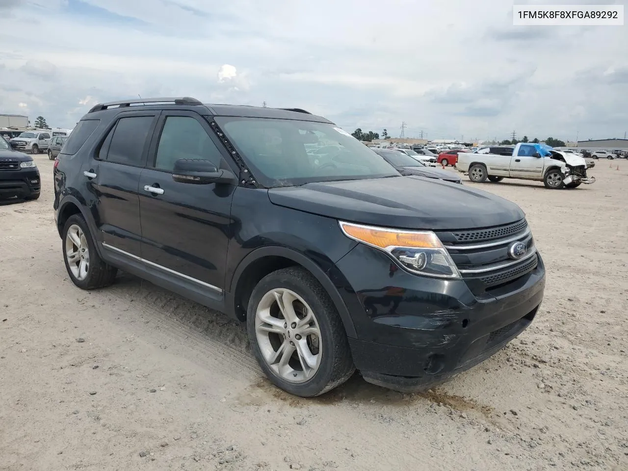 2015 Ford Explorer Limited VIN: 1FM5K8F8XFGA89292 Lot: 69224854