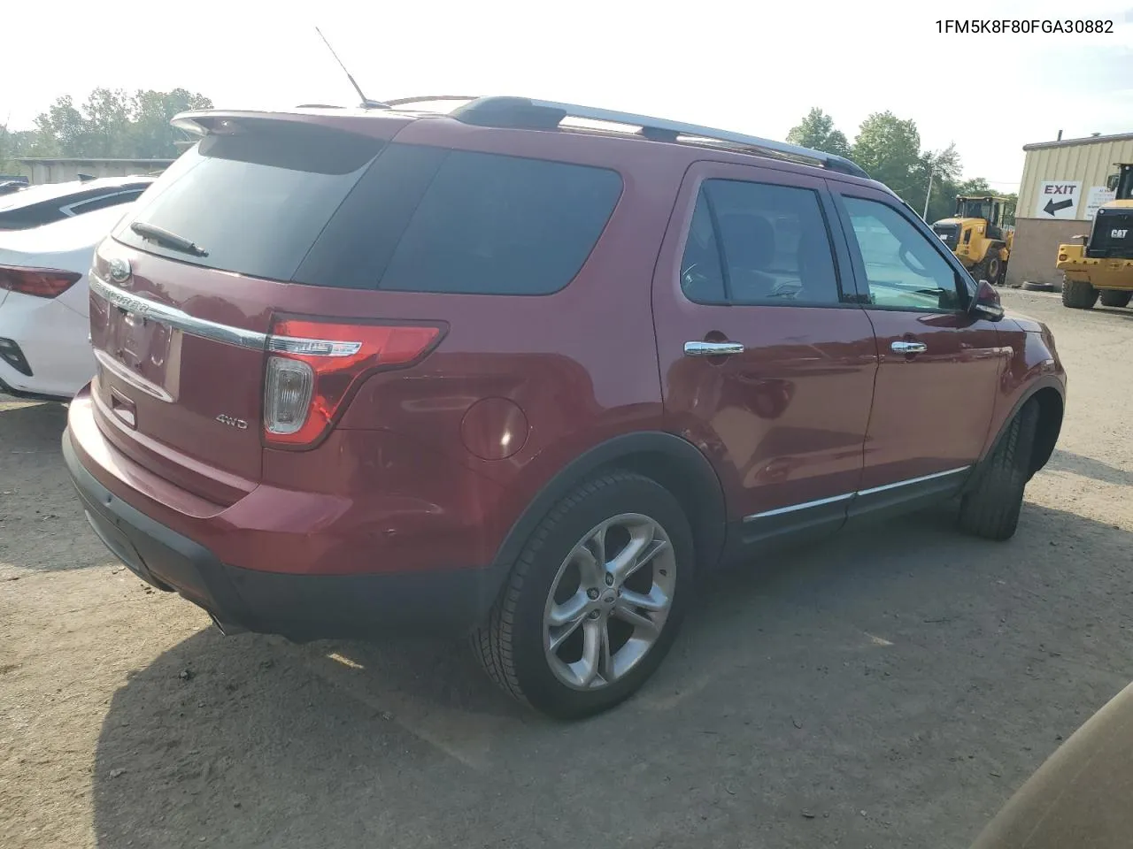 1FM5K8F80FGA30882 2015 Ford Explorer Limited