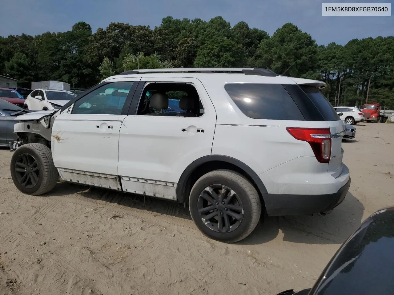 2015 Ford Explorer Xlt VIN: 1FM5K8D8XFGB70540 Lot: 69321844