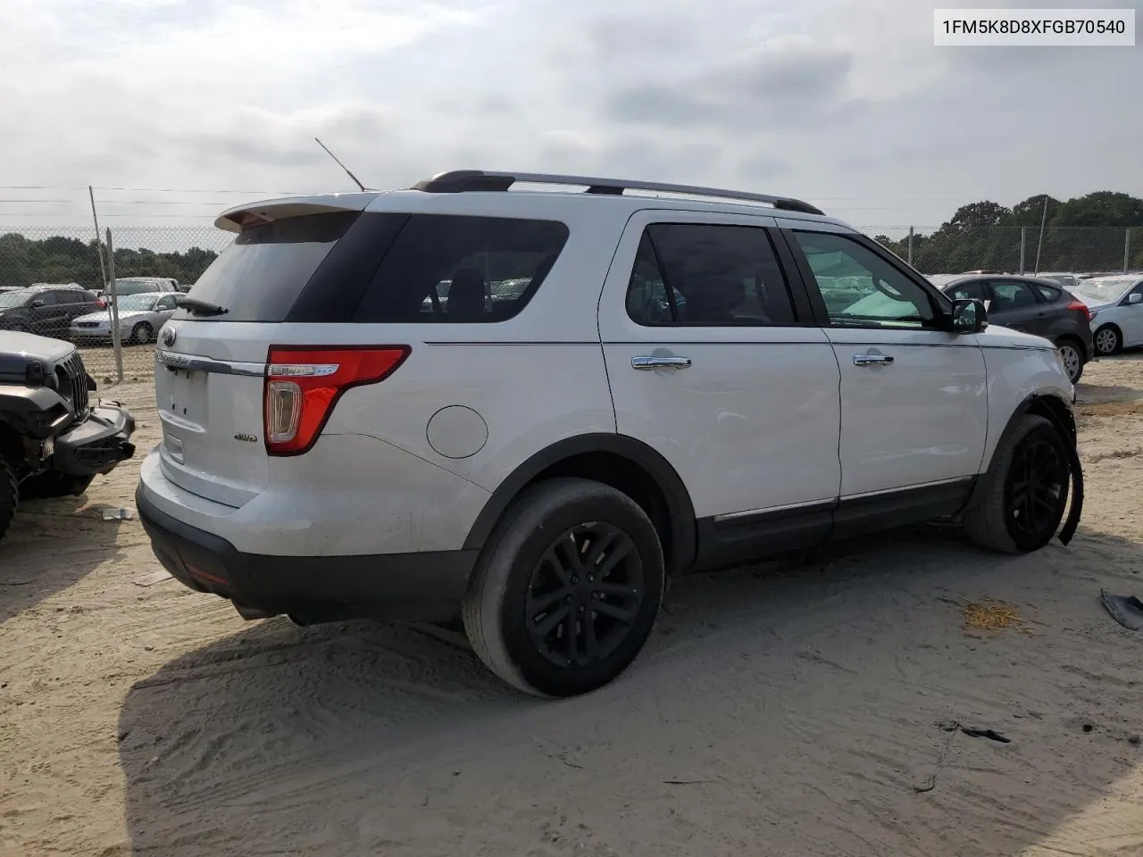 2015 Ford Explorer Xlt VIN: 1FM5K8D8XFGB70540 Lot: 69321844