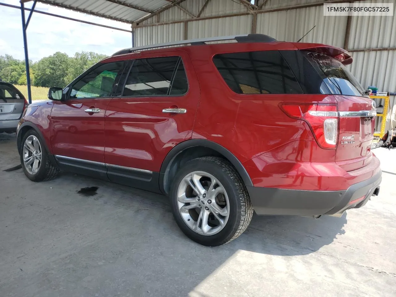 2015 Ford Explorer Limited VIN: 1FM5K7F80FGC57225 Lot: 69549354