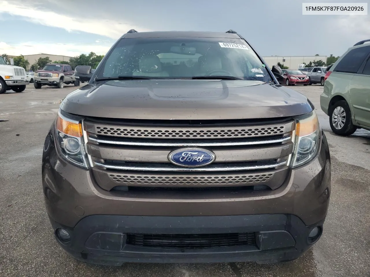 1FM5K7F87FGA20926 2015 Ford Explorer Limited