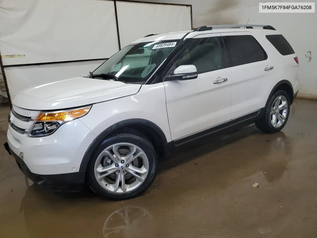 1FM5K7F84FGA76208 2015 Ford Explorer Limited