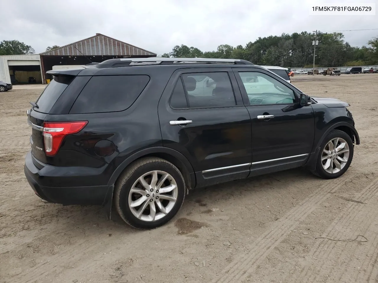 1FM5K7F81FGA06729 2015 Ford Explorer Limited