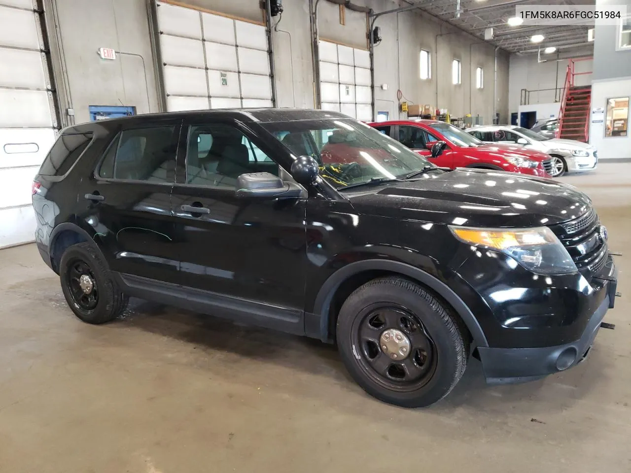 1FM5K8AR6FGC51984 2015 Ford Explorer Police Interceptor